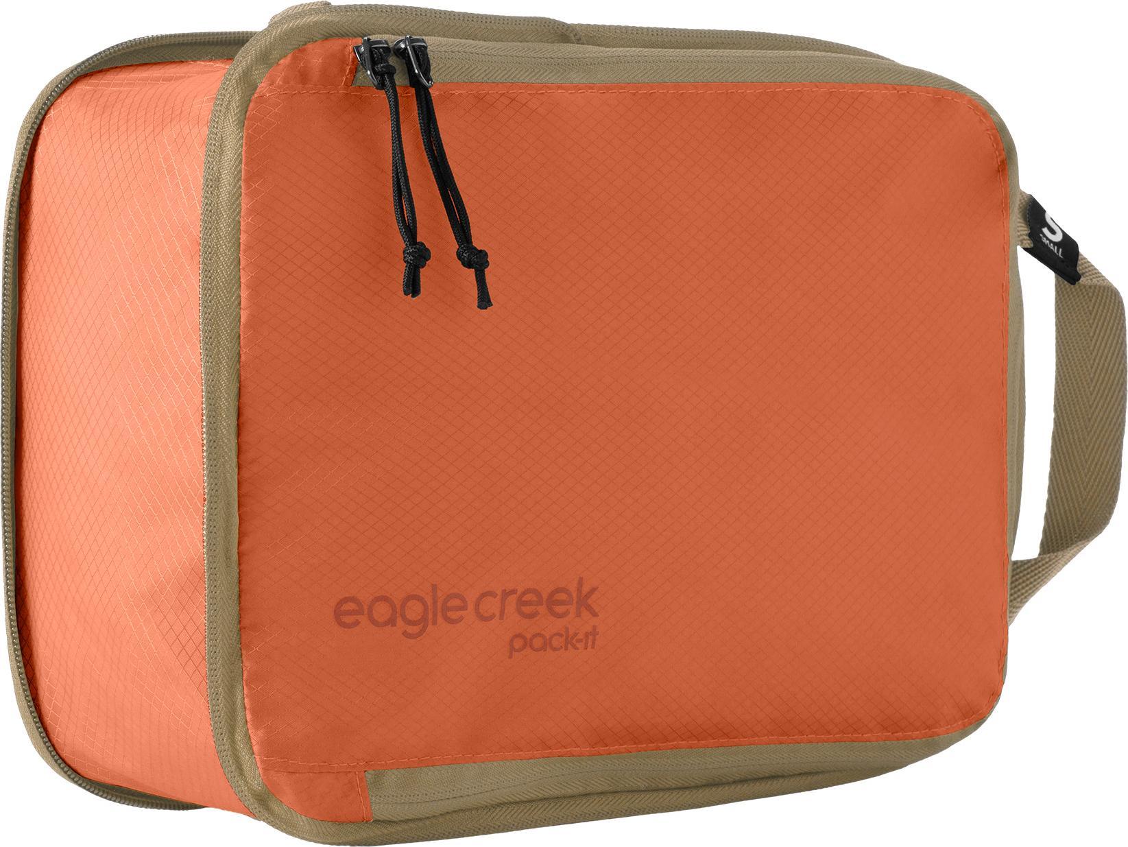 Oransje Eagle Creek Pack-It Isolate kompresjonskube i størrelse small