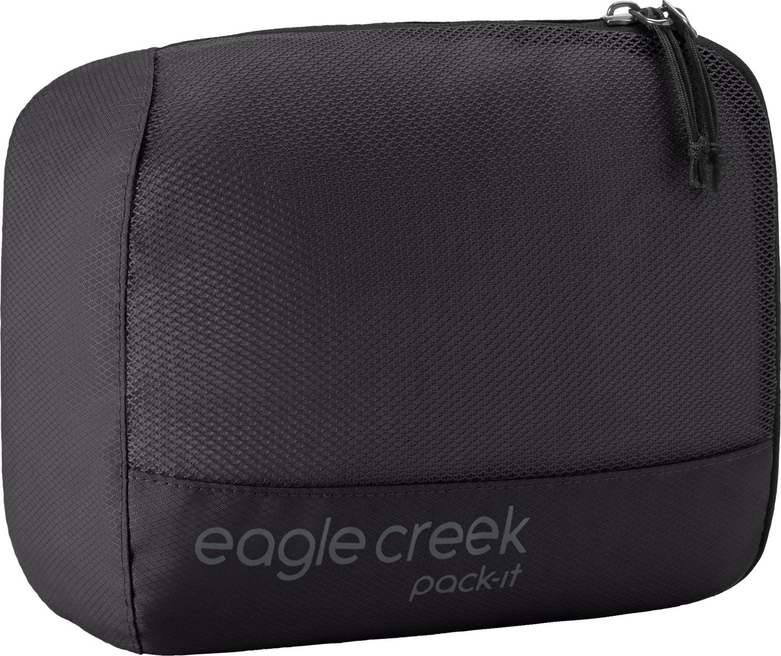 Svart Eagle Creek Pack-It Reveal pakkekube i størrelse small